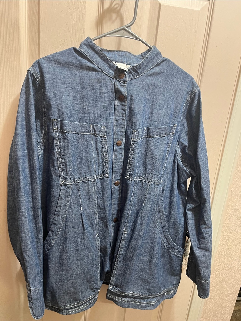 Duluth denim snap-front Utility style shirt/Jacket
